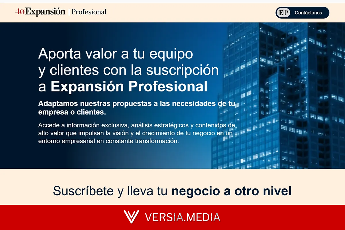 EXPANSIÓN Profesional, la herramienta para elevar tu negocio a otro nivel