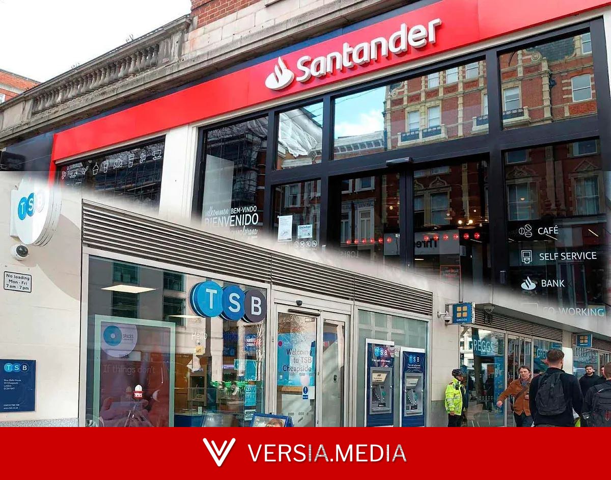Santander UK exige a los empleados de TSB volver a la oficina