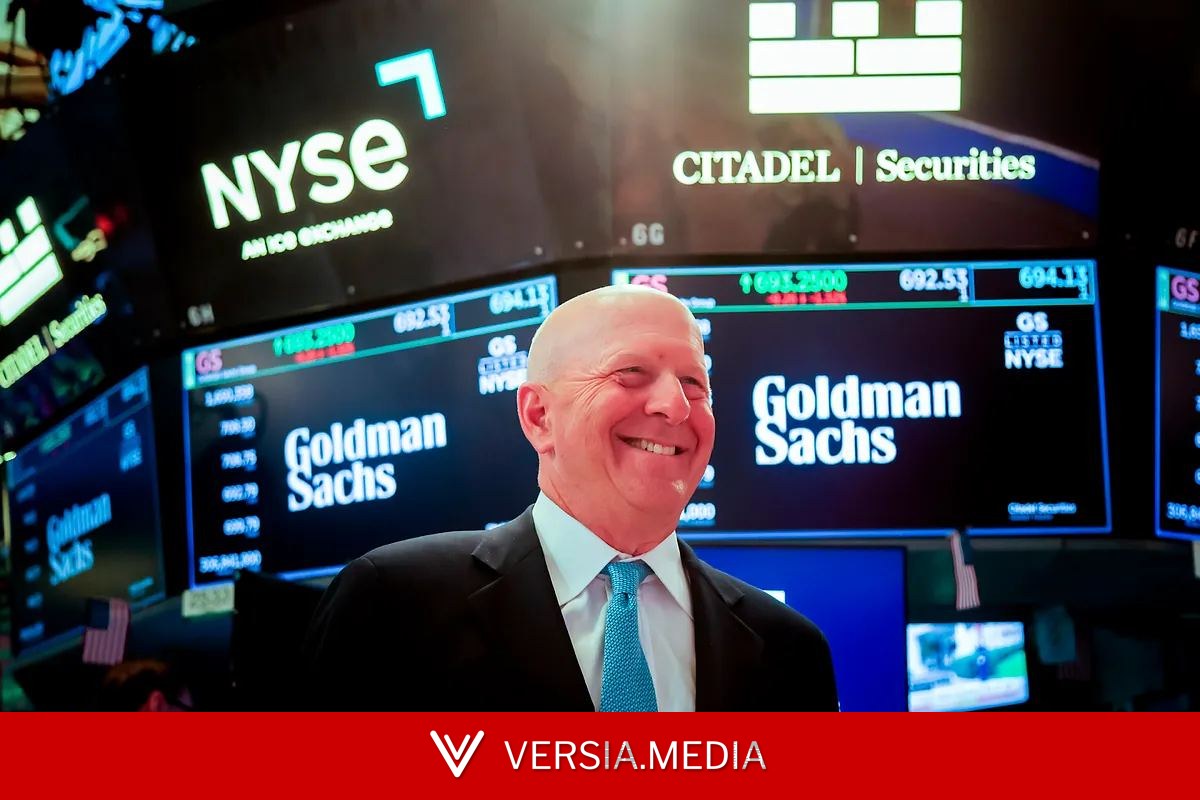 Goldman Sachs obtiene un resultado récord de 12.258 millones de dólares, un 45% más